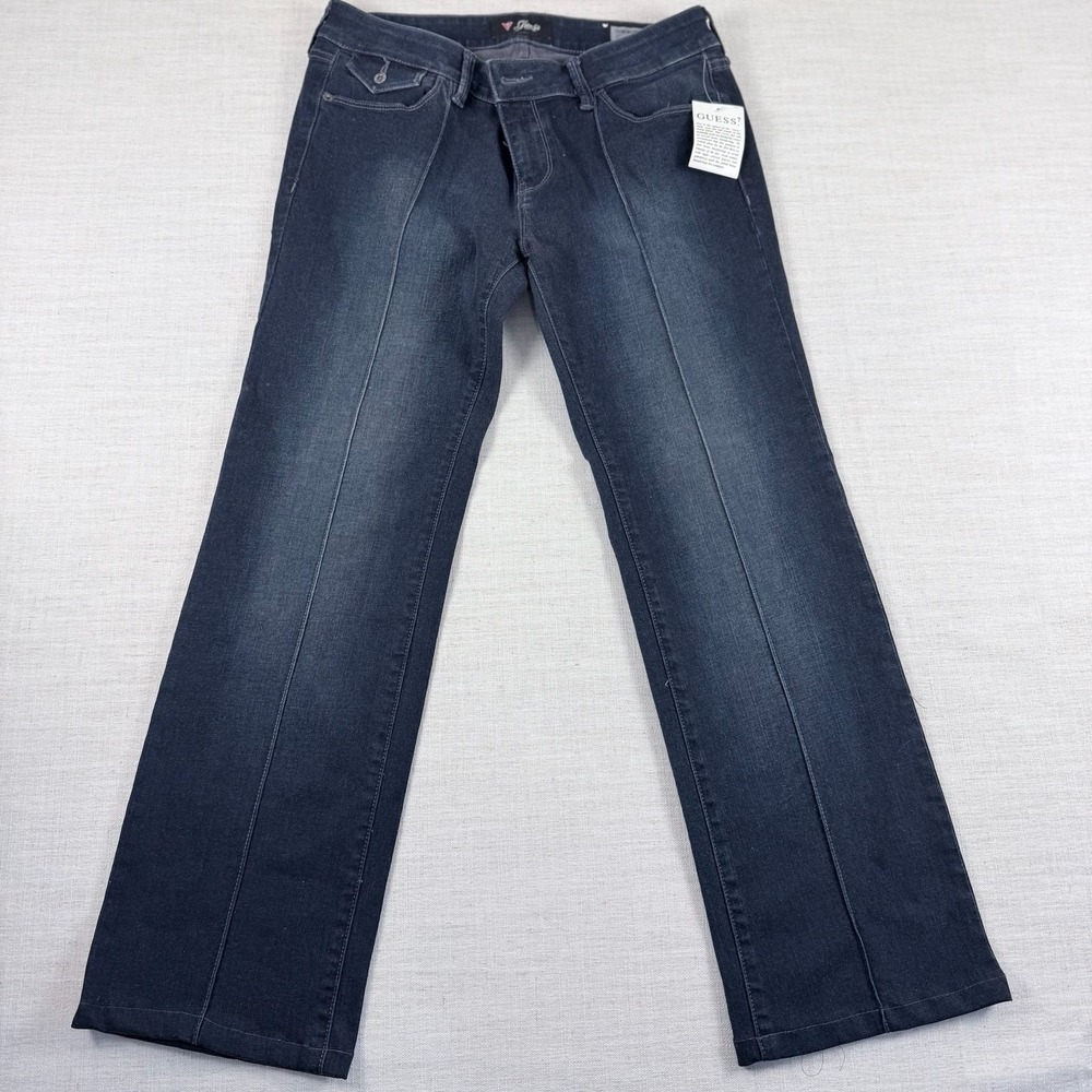 Guess Pismo Fit Low Rise Straight Leg Jeans Size 31